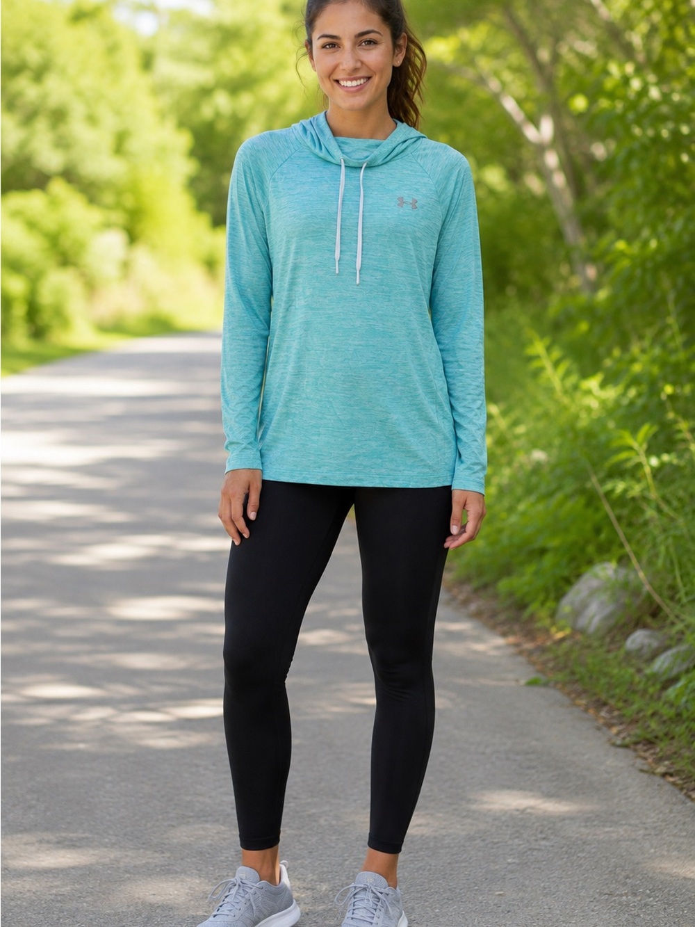 Under Armour Women's Teal Pullover Hoodie